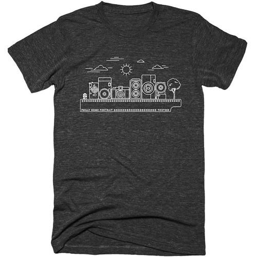 TogTees Philly Home Portrait T-Shirt