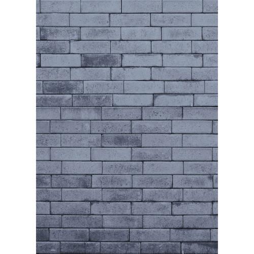 Westcott Brick Wall Art Canvas Backdrop with Hook-and-Loop Attachment