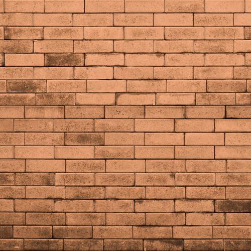Westcott Brick Wall Matte Vinyl Backdrop with Hook-and-Loop Attachment