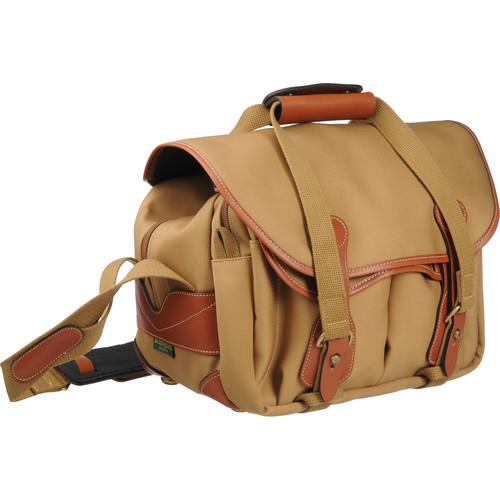 Billingham 225 Shoulder Bag Khaki with Tan Leather Trim