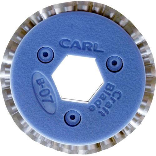 Carl #B-07 "Squiggle" Pattern Craft Blade for CC-10 and RT-200 Trimmers
