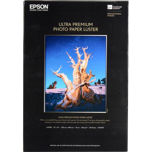 Epson Ultra Premium Photo Paper Luster, Epson, Ultra, Premium, Photo, Paper, Luster