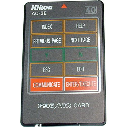 Nikon AC-2E Datalink Card for Use with N90s F90x Cameras