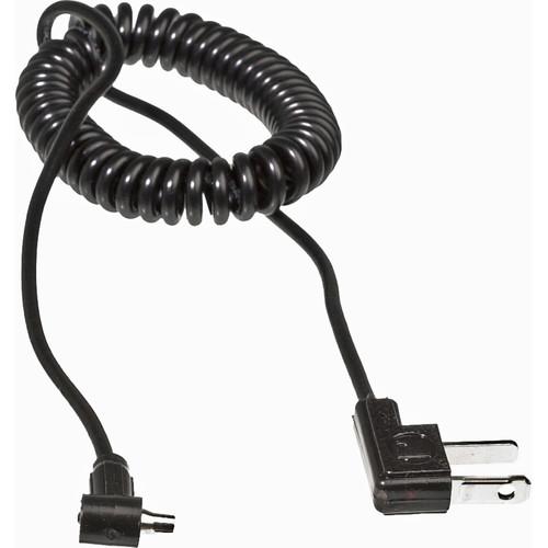 Paramount A2-3C - Hasselblad "CF" Long Tip PC Male to Household - Coiled - 16" To 3