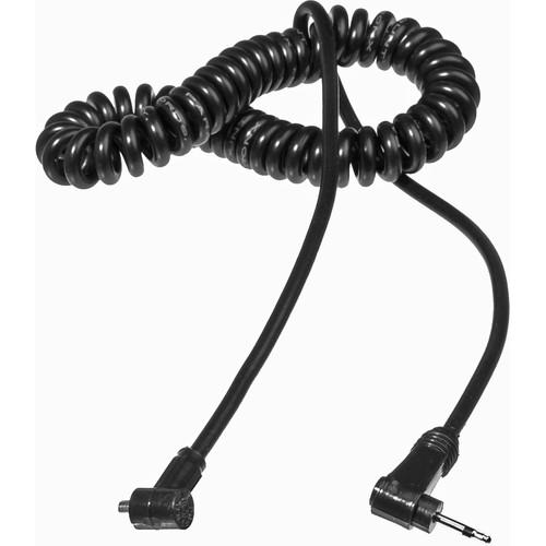 Paramount SP Flash Sync Cord - Sunpak Single Pin to PC Male - Coiled - 21" to 5