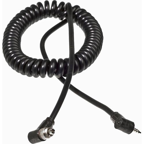 Paramount V5-4C - Vivitar to Nikon PC Screw-Lock - Coiled - 21" to 5