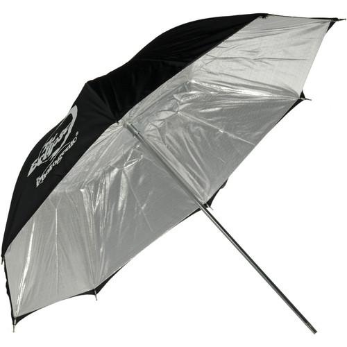 Photogenic Umbrella - "Eclipse" Silver with Black Cover - 60"