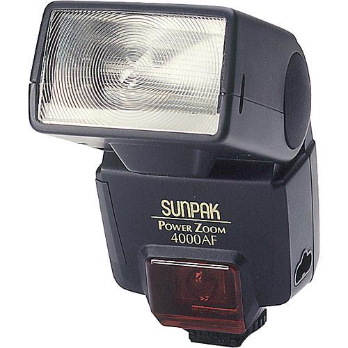 Sunpak PZ-4000AF TTL Flash for Minolta Cameras