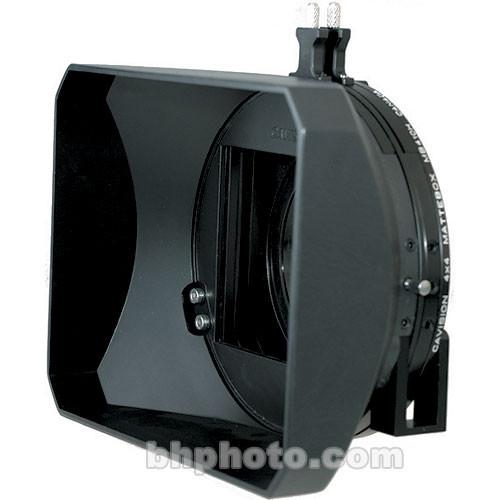 Cavision MB410H-2 4x4 Hard Shade Matte Box with Two Metal Filter Trays