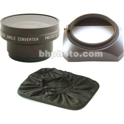 Cavision PWC06X72P 0.6x Industrial Wide Angle Converter - for Lenses with a 72mm Filter Thread, Pouch and Hood