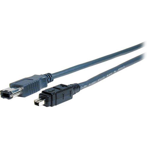 Comprehensive IEEE 1394A 6-Pin Male to 4-Pin Male FireWire Cable, Comprehensive, IEEE, 1394A, 6-Pin, Male, to, 4-Pin, Male, FireWire, Cable