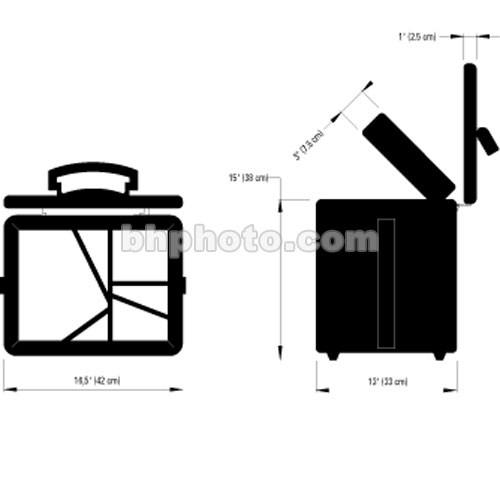 Dedolight DSC400 Soft Case for Dedolight DLH400D Light Head with DEB400 Ballast