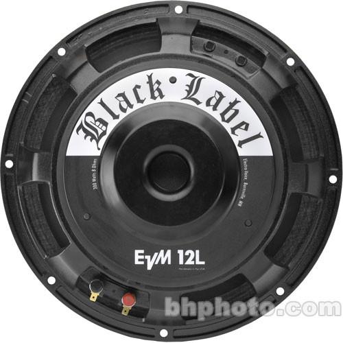 Electro-Voice EVM12L Black Label - Zakk Wylde Signature 12" Guitar Loudspeaker