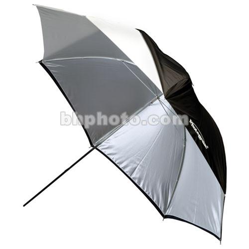 Photogenic Umbrella with Removable Black Cover - White - 32"