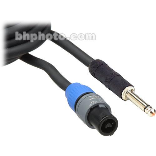 Pro Co Sound Lifelines PowerPlus 2x 1 4" Male Phone to 4-Pin Speakon Speaker Cable - 5