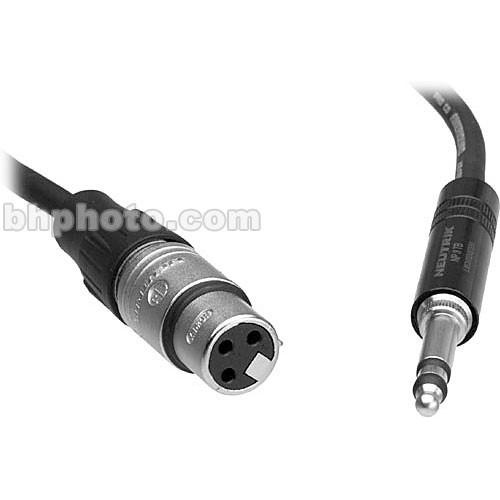 Pro Co Sound PJ Series Mil-Spec Stereo 1 4" Male to 3-Pin XLR Female Patch Cable - 3