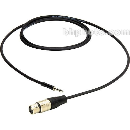 Pro Co Sound ShowSavers Neutrik Tiny Tip Male Bantam Tiny Tip to XLR Female Cable - 3
