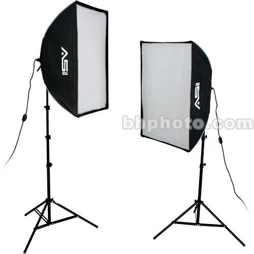 Smith-Victor KSBQ-2000 2,000 Watt Pro SoftBox Light Kit
