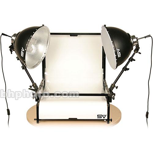 Smith-Victor TST-F2 Two Light Fluorescent Shooting Table Kit
