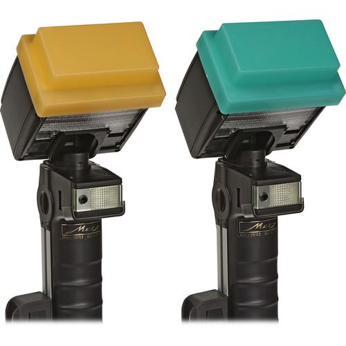 Sto-Fen OC-60SET Green and Gold Omni-Bounce Diffuser Set