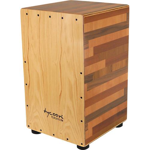 Tycoon Percussion American White Ash Frontplate Wood Mixture Body Box Cajon