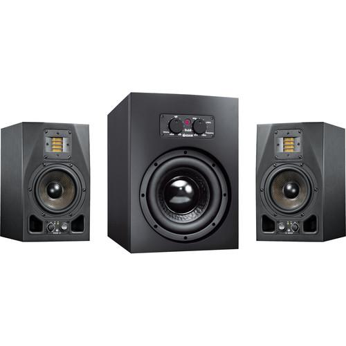Adam Professional Audio AX 2.1 Bundle with A5X Nearfield Monitors and Sub8 Subwoofer