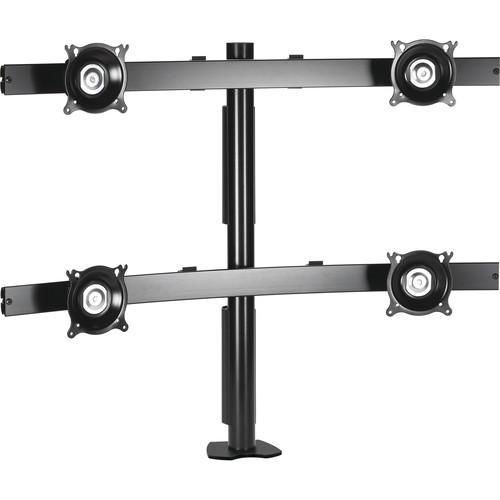 Chief KTC445 Widescreen Quad Horizontal Desk Clamp Mount