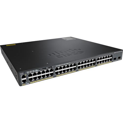 Cisco 2960X-48LPD-L 48 Port Catalyst Ethernet Switch with 2 SFP Ports