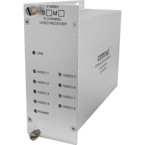 COMNET Multimode 8-Channel 1310nm 10-Bit Digital Video Receiver