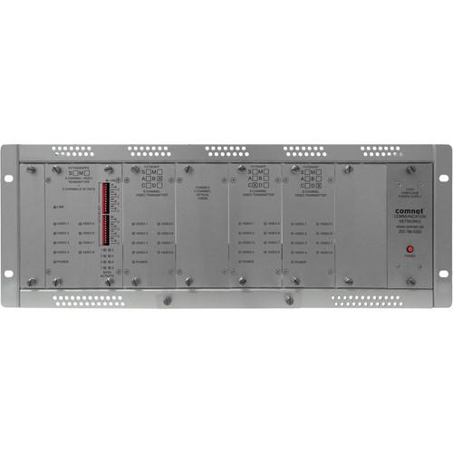 COMNET Single Mode 32-Channel Digitally Encoded Video Transmitter 8-Channel Bi-Directional Data Transceiver