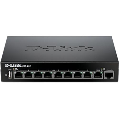 D-Link DSR-150 8-Port Fast Ethernet VPN Router