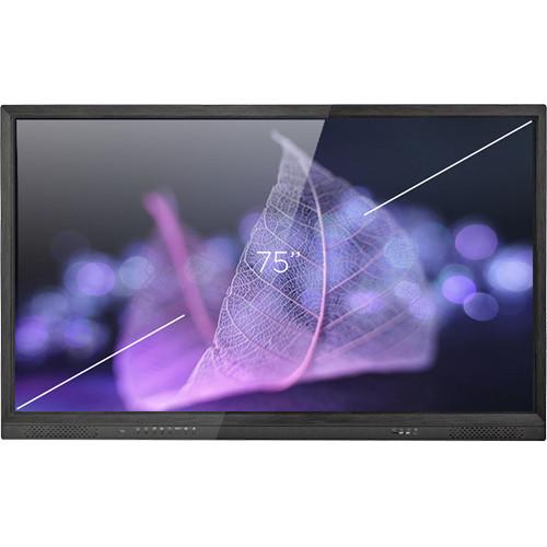 HoverCam CenterStage 10 Series 75" 4K Interactive Anti-Glare Flat Panel Display
