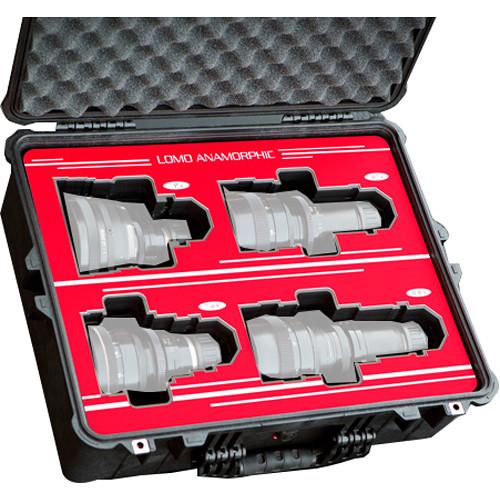 Jason Cases Case for 35mm, 50mm, 75mm, & 100mm Lomo Anamorphic Lenses