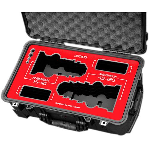 Jason Cases Protective Case for Angenieux Optimo 15-40mm & 45-120mm Lenses