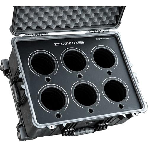 Jason Cases Protective Case for Set of 6 Zeiss CP.2 Lenses