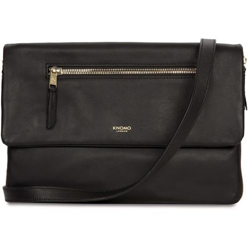 KNOMO USA Elektronista Digital Leather Cross-Body Clutch Bag 10"