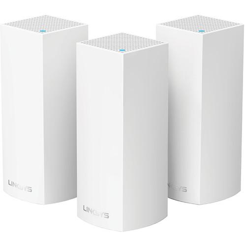 Linksys Velop Wireless AC-6600 Tri-Band Whole Home Mesh Wi-Fi System, Linksys, Velop, Wireless, AC-6600, Tri-Band, Whole, Home, Mesh, Wi-Fi, System