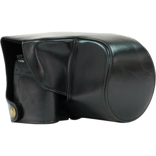 MegaGear Ever Ready PU Leather Camera Case with Strap for Panasonic LUMIX DMC-FZ300