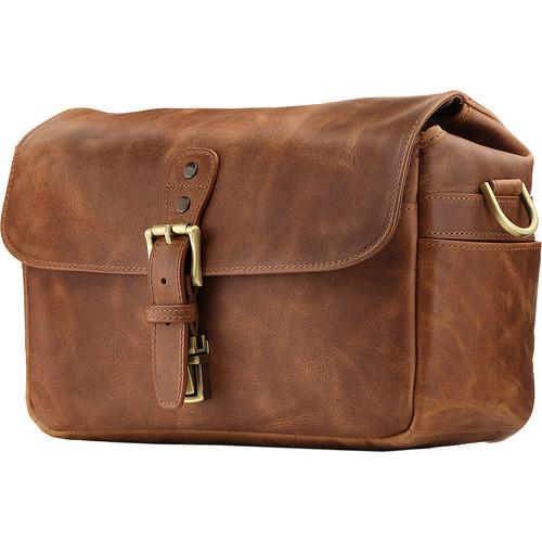 MegaGear Leather Camera Messenger Bag