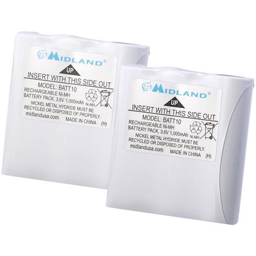 Midland Rechargeable NiMH Batteries for X-Talker T71 T75