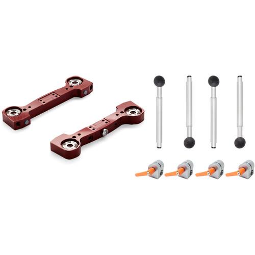 MYT Works Medium End Caps with 3 8" Rosette Leg Adapters & 7" Rosette Legs