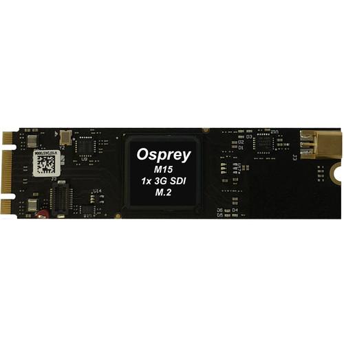 Osprey Raptor Series M15 M.2 PCIe Capture Card with 1 x SDI Channel