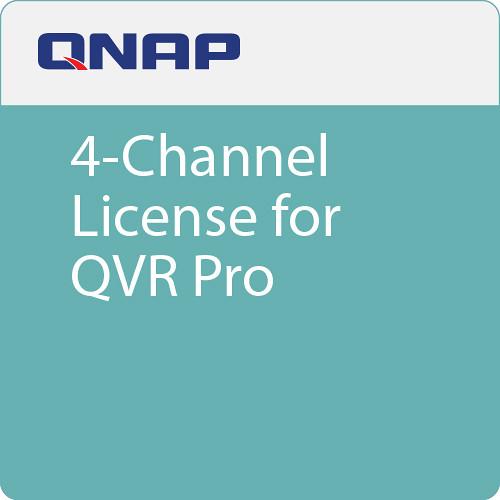 QNAP 4-Channel License for QVR Pro