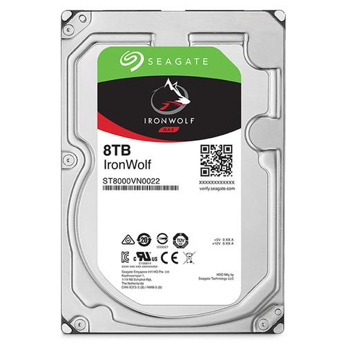 Seagate 8TB IronWolf 7200 rpm SATA III 3.5" Internal NAS HDD