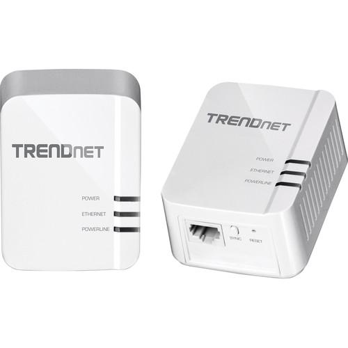 TRENDnet TPL-422E2K Powerline 1300 AV2 Adapter Kit, TRENDnet, TPL-422E2K, Powerline, 1300, AV2, Adapter, Kit