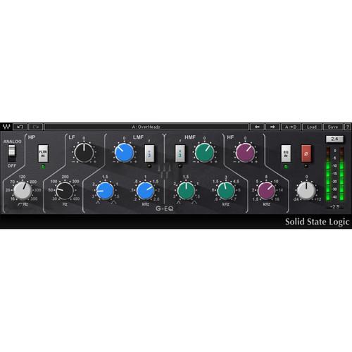 Waves SSL G-Equalizer - SSL 4000 G Series Equalizer Plug-In