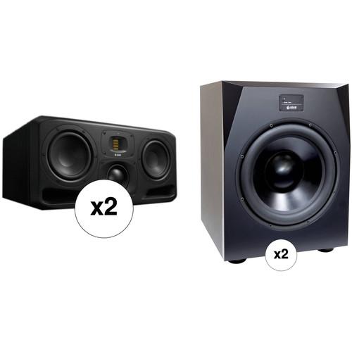 Adam Professional Audio The Munich Matched 2.2 Speaker System with 2x7" 3-Way Monitors and 15.5" Subwoofers