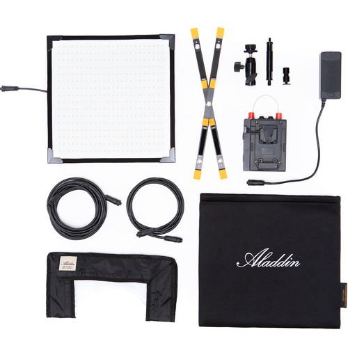 Aladdin Bi-Flex M7 Bi-Color Kit with V-Mount Battery Plate and Case