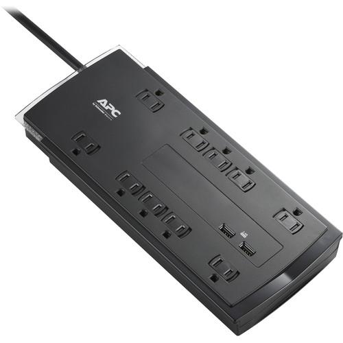 APC Performance SurgeArrest 10-Outlet Surge Protector with USB Charging