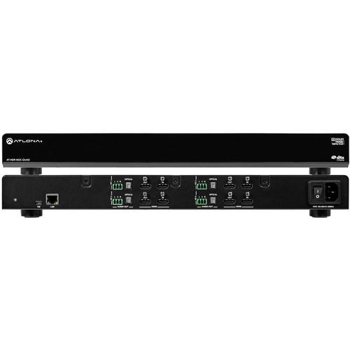 Atlona Dolby DTS Quad HDMI to 2-Channel Down-Converter with 4K and HDR